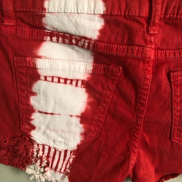 No Boundaries Tie-Dye 4th of July Shorts - Picture 10 of 10